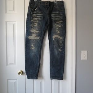 Decibel Distress Jeans
